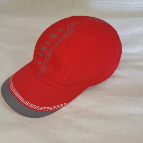 Men's or Women's Hat ARUBA Est 1499 Baseball Cap Adjustable RED Unisex OSFA - Picture 2 of 7